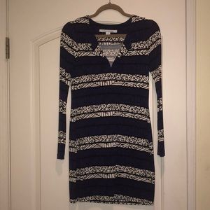 Long sleeve tunic dress by Diane Von Furstenberg